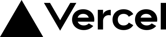 Vercel logotype dark